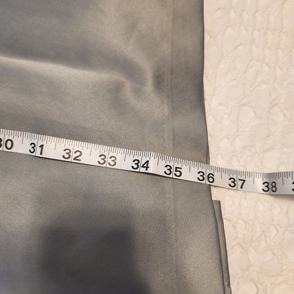 The Limited Silver/Grey Off The Shoulder Pleated Waist Evening Dress - Picture 12 of 13